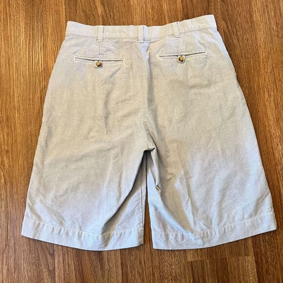 Polo By Ralph Lauren Shorts Mens Bermuda Slash Pockets Light Blue Size 30‎ - Picture 2 of 9